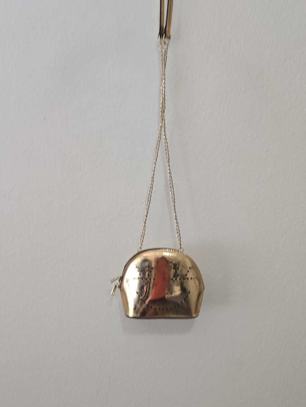 Gold‎ Metallic Mini Crossbody Bag - Women